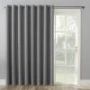 The Big One® Kentfield Grommet Sliding Patio Door Curtain Panel Gray