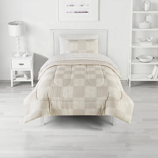 The Big One® Liam Check Reversible Comforter Set With Sheets