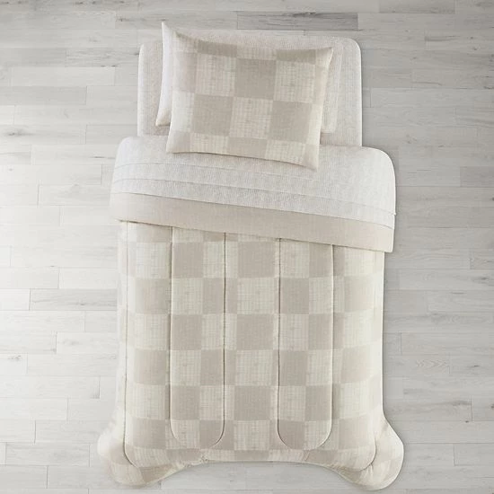 The Big One® Liam Check Reversible Comforter Set With Sheets - Image 2