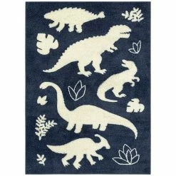 The Big One Kids™ Shag Dinosaur Washable Throw And Area Rug
