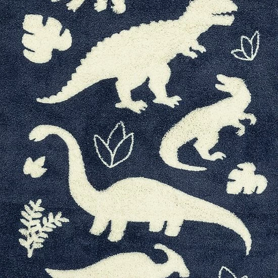 The Big One Kids™ Shag Dinosaur Washable Throw And Area Rug - Image 3