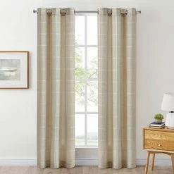 The Big One® 2-Pack Astor Decorative Window Curtain Set Gray Astor