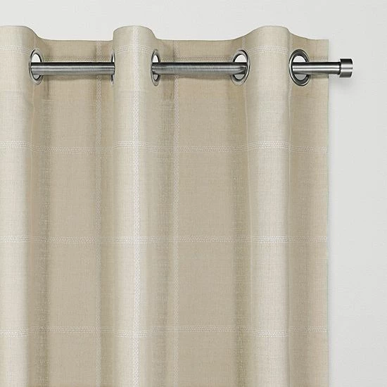 The Big One® 2-Pack Astor Decorative Window Curtain Set Gray Astor - Image 2