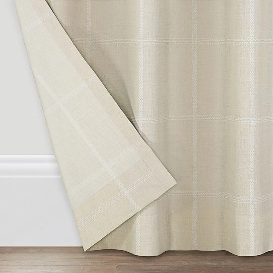 The Big One® 2-Pack Astor Decorative Window Curtain Set Gray Astor - Image 5