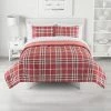 The Big One® Braxton Plaid Plush Reversible Comforter Set With Sheets