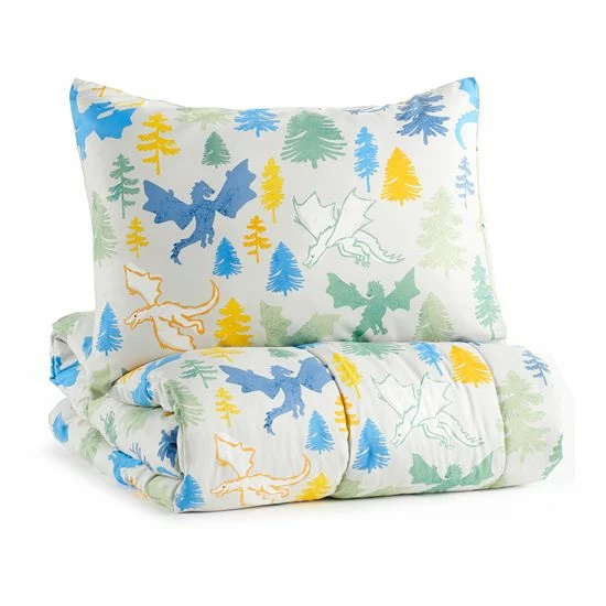 The Big One® Dean Dragons Reversible Comforter Set With Shams - Image 3