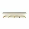The Big One® 23" White Wall Decor Shelf With Hooks