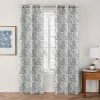 The Big One® Paisley Jacquard 100% Blackout 2-pack Window Curtain