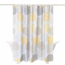 The Big One® Dahlia Dot Printed Peva Shower Curtain