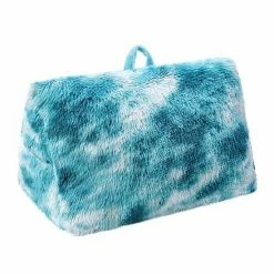 The Big One® Print Faux Fur Wedge Pillow