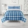 The Big One® Nolan Plaid Plush Reversible Comforter Set With Sheets