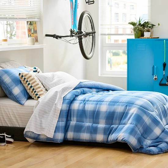 The Big One® Nolan Plaid Plush Reversible Comforter Set With Sheets - Image 7