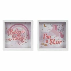 The Big One Kids™ Unicorn Magic Wall Art 2-piece Set