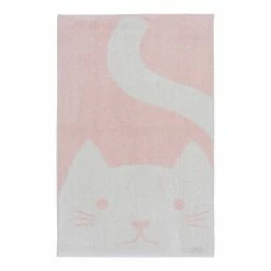 The Big One Kids™ Pink Cat Area Rug