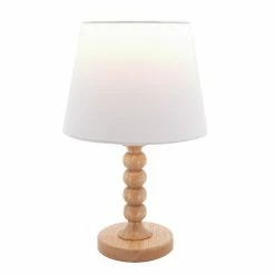 The Big One® Wood Beaded Lamp