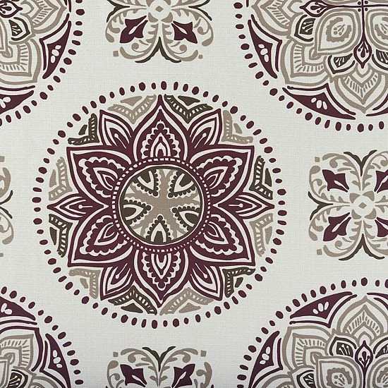 The Big One® Kentifield Medallion Print Room Darkening 2-pack Window Curtain Set Ecru - Image 6