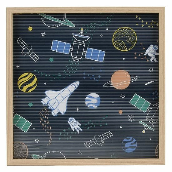 The Big One Space Glow In The Dark Letters Letterboard Wall Decor