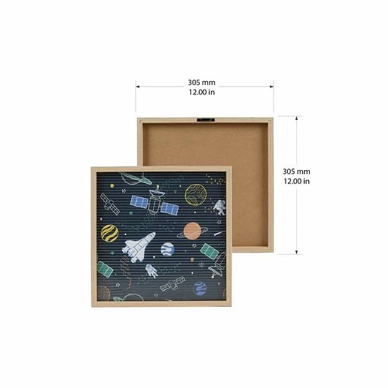 The Big One Space Glow In The Dark Letters Letterboard Wall Decor - Image 4