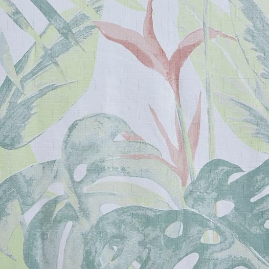 The Big One® Devon Foliage Print 13-Piece Fabric Shower Curtain And Hooks Set - Image 4