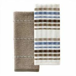The Big One® Logan Stripe 2-pack Hand Towel Set