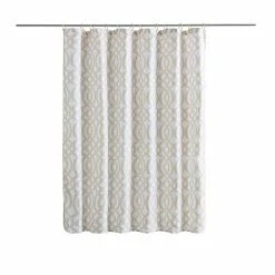 The Big One® Cole Lattice 13-piece Shower Curtain And Shower Curtain Hooks Set