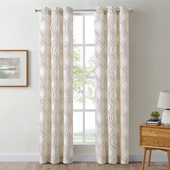 The Big One® 2-Pack Mindi Decorative Window Curtain Set