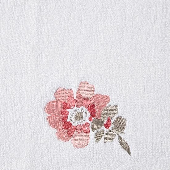 The Big One® Cole 2-Pack Hand Towel Set With Floral Embroidery - Image 2