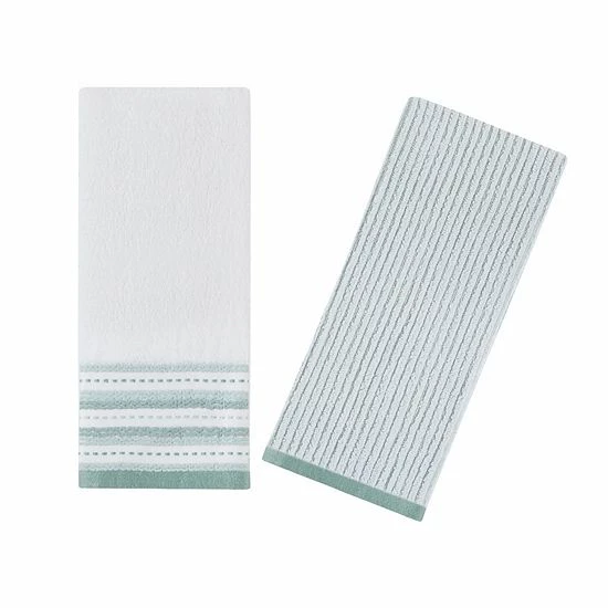 The Big One® Devon 2-Pack Border Hand Towel Set