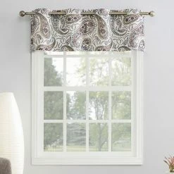 The Big One® Emporia Paisley Grommet Curtain Valance