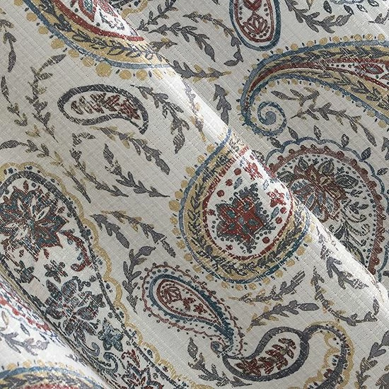 The Big One® Emporia Paisley Grommet Curtain Valance - Image 3