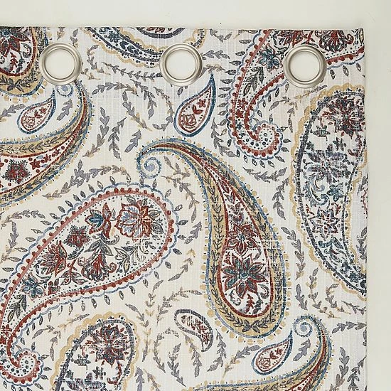 The Big One® Emporia Paisley Grommet Curtain Valance - Image 5