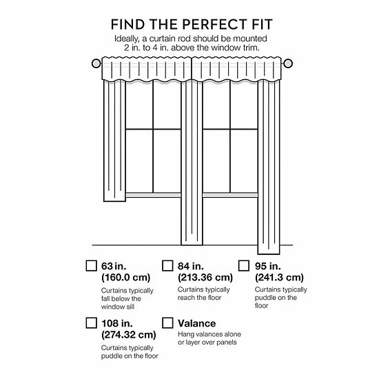 The Big One® Emporia Paisley Grommet Curtain Valance - Image 6