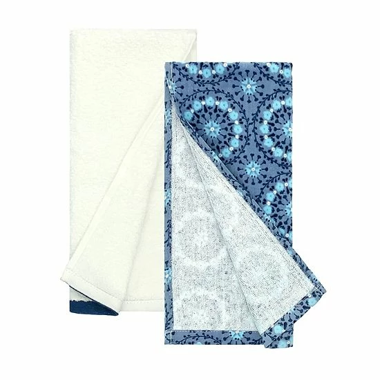 The Big One® Avery Medallion 2-pack Hand Towel Set - Image 2