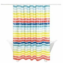The Big One® Sidney Rainbow Shower Curtain And Hooks Set