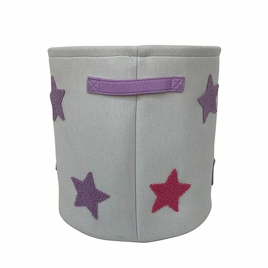 The Big One Kids™ Tufted Accent Canvas Tote Dots - Image 2