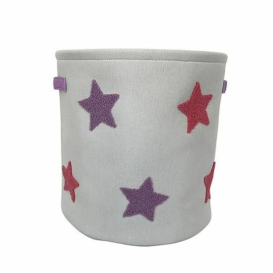 The Big One Kids™ Tufted Accent Canvas Tote Dots - Image 4