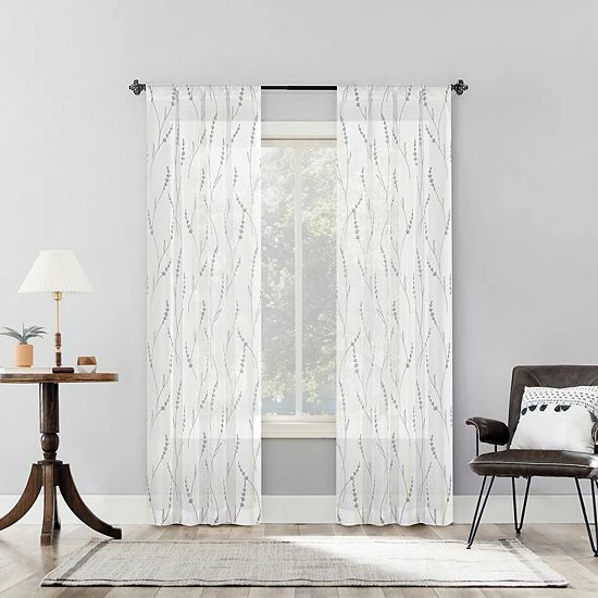 The Big One® Calia 4-Piece Window Curtain Set Tan Taupe - Image 2