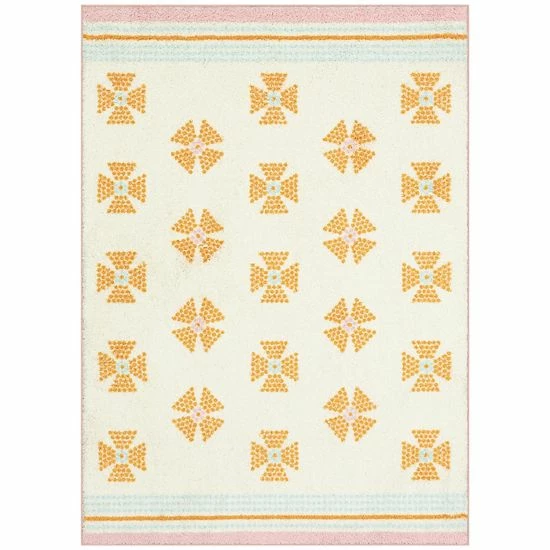 The Big One Kids™ Shag Crosses Washable Throw And Area Rug