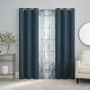 The Big One® Blackout Daxton With Gemology Sheer 4-pack Of Window Curtain Panels