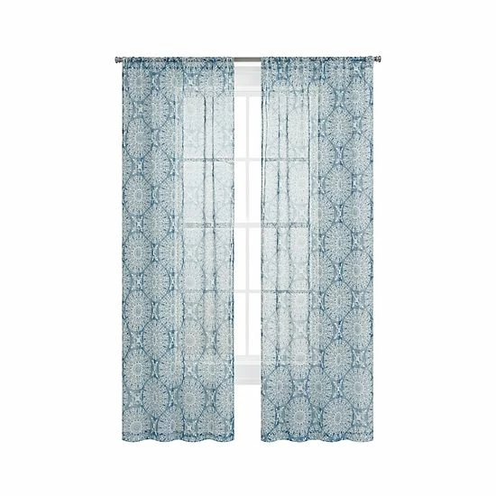 The Big One® Blackout Daxton With Gemology Sheer 4-pack Of Window Curtain Panels - Image 3