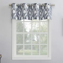 The Big One® Illona Ikat Ogee Grommet Curtain Valance