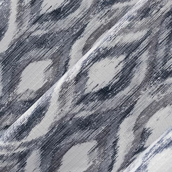 The Big One® Illona Ikat Ogee Grommet Curtain Valance - Image 3