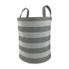 The Big One® Small Gray White Canvas Tote
