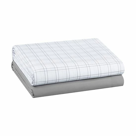 The Big One® Kaden Stripe Reversible Comforter Set With Sheets, Throw & Decorative Pillows - Image 4