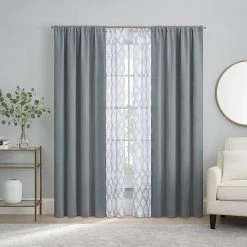 The Big One® Vanessa With Dionne Sheer 4-pack Window Curtain Panels