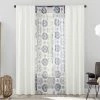The Big One® Eve Set Of 4 Window Curtain Panels White Blue