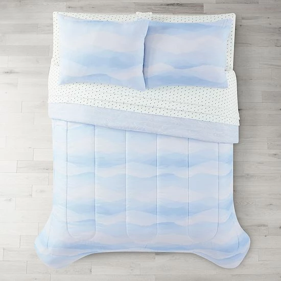 The Big One® Skylar Watercolor Reversible Comforter Set With Sheets - Image 2