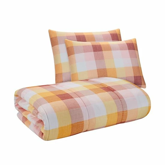 The Big One® Esme Plaid Plush Reversible Comforter Set With Sheets - Image 3