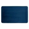 The Big One® Border Memory Foam Bath Rug Navy