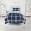 The Big One® Nathan Plaid Reversible Comforter Set With Sheets Nathan Plaid Gray